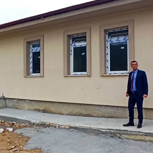 Sarıgöl'de yarım kalan okul projesi hızla tamamlanıyor