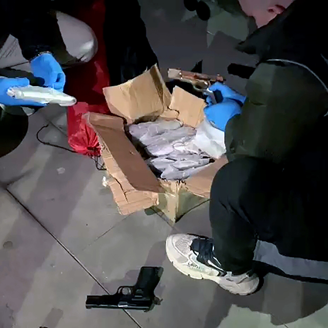 Bagajdan suç örgütlerine satılacak 53 ruhsatsız tabanca çıktı