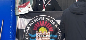 Çeşme Belediyespor'dan taekwondoda gururlandıran başarı