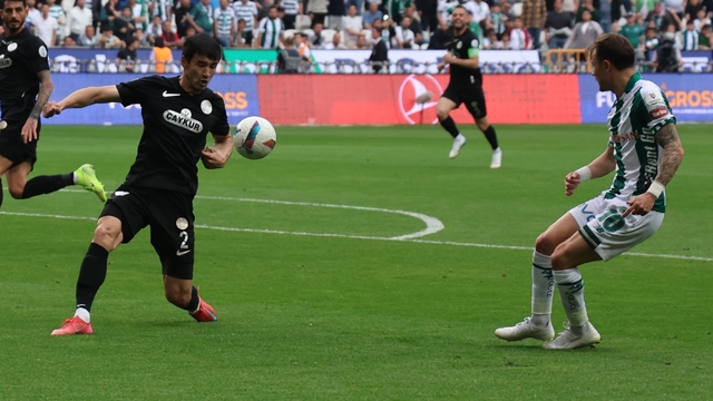 Konyaspor ile Çaykur Rizespor 33. randevuda
