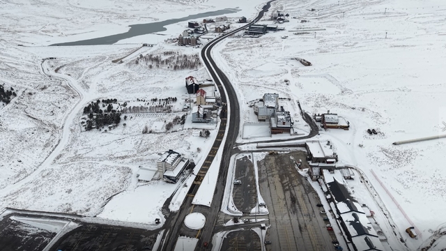 Erciyes Kayak Merkezi'nde itfaiye ekipleri 7/24 görevde
