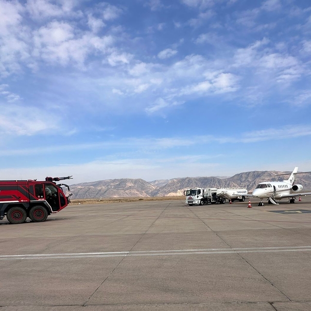 Şırnak'ta kalp rahatsızlığı olan bebek ambulans uçakla Ankara'ya sevk edild...