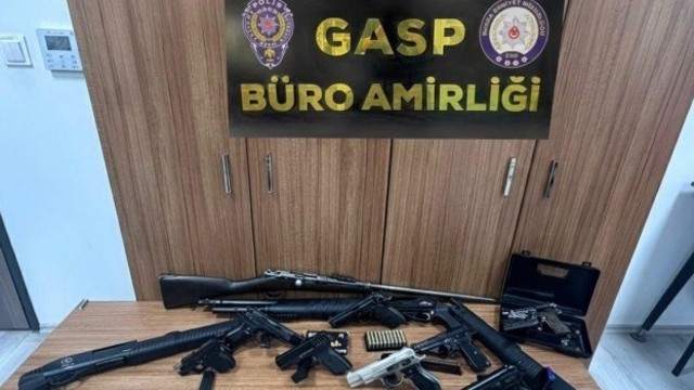 Bursa'da silah operasyonu: 41 şüpheliye adli işlem