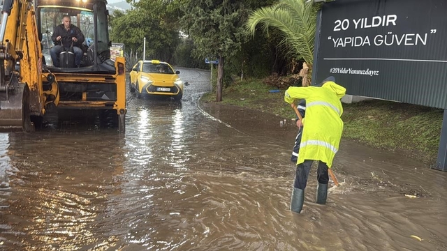 AFAD, ekiplerle birlikte Muğla'daki yağışlara karşı teyakkuzda