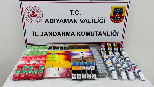 Adıyaman'da kaçakçılık operasyonunda bir şüpheli yakalandı