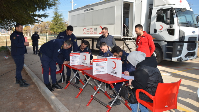 Kahramankazan'da kan bağışı kampanyası gerçekleştirildi