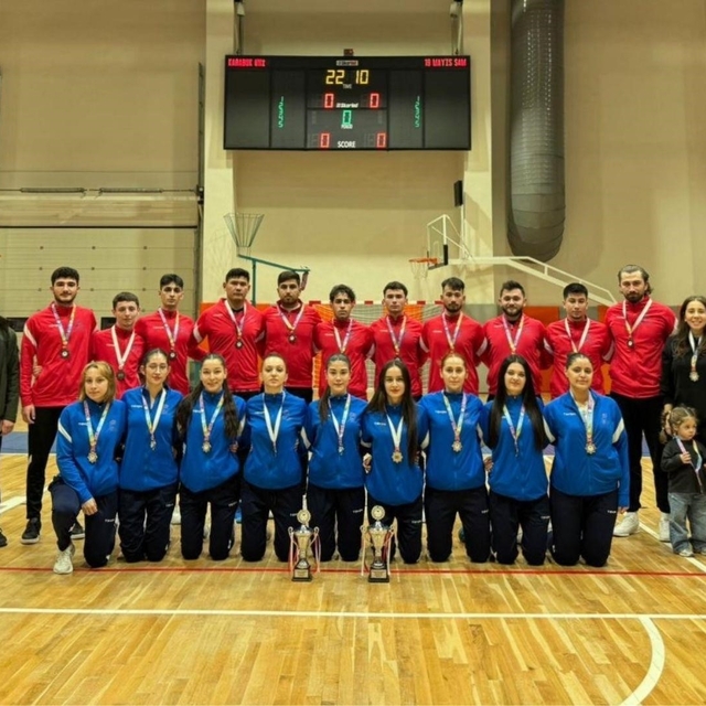 KBÜ voleybol takımlarından bölge şampiyonasına iki ayrı zafer