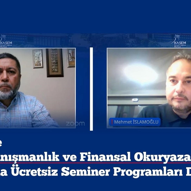 KASEM'den manevi destek ve finansal okuryazarlık alanlarında ücretsiz eğiti...