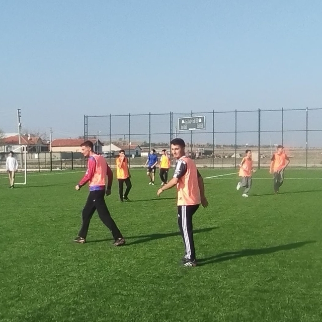 Futbol takımı seçmelerinde büyük coşku yaşandı