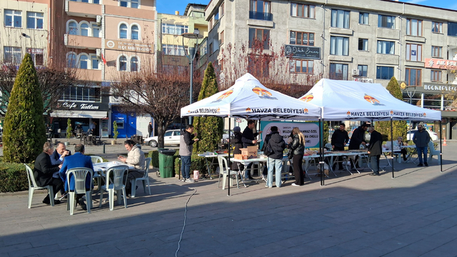 Havza'da özel öğrenciler için kermes açıldı