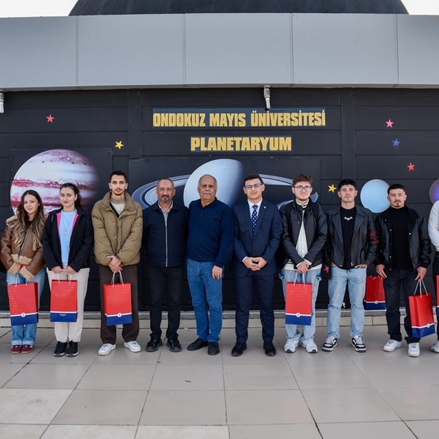 OMÜ'de UyumFest'25'te derece alan öğrencilere özel gezi