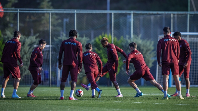 Trabzonspor'da Göztepe maçı hazırlıkları sürüyor