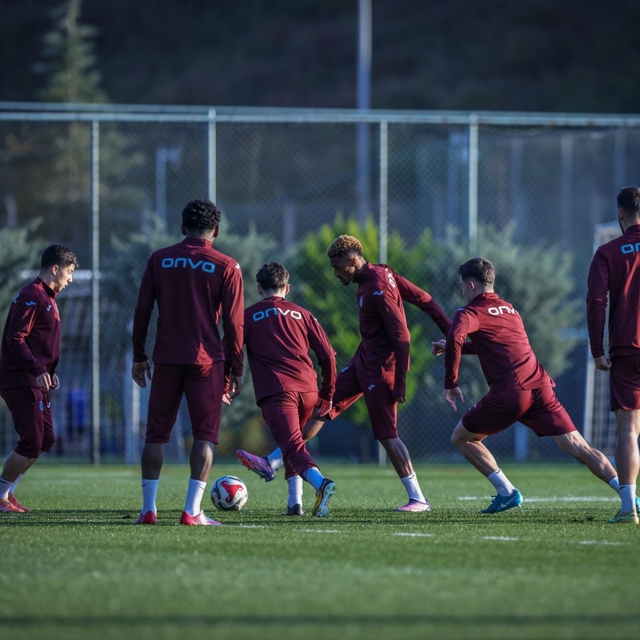 Trabzonspor'da Göztepe maçı hazırlıkları sürüyor