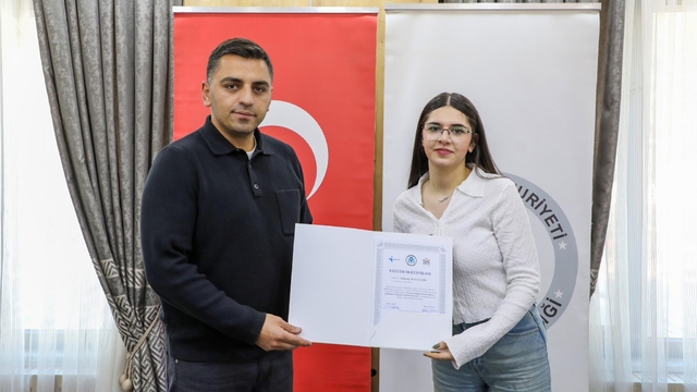 Erzincan'da kadın girişimcilere yönelik sertifika programı tamamlandı