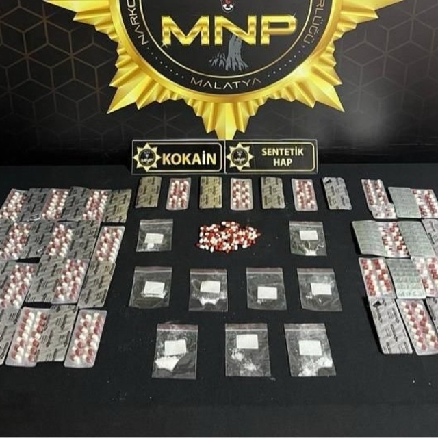 Malatya'da uyuşturucu operasyonu: 3 tutuklama