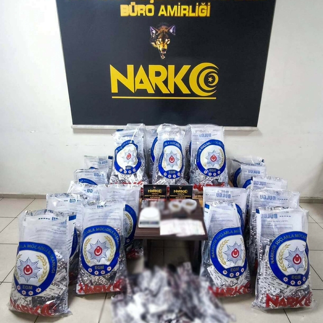 83 bin 350 adet sentetik ecza hapla yakalanan 2şüpheli, tutuklandı