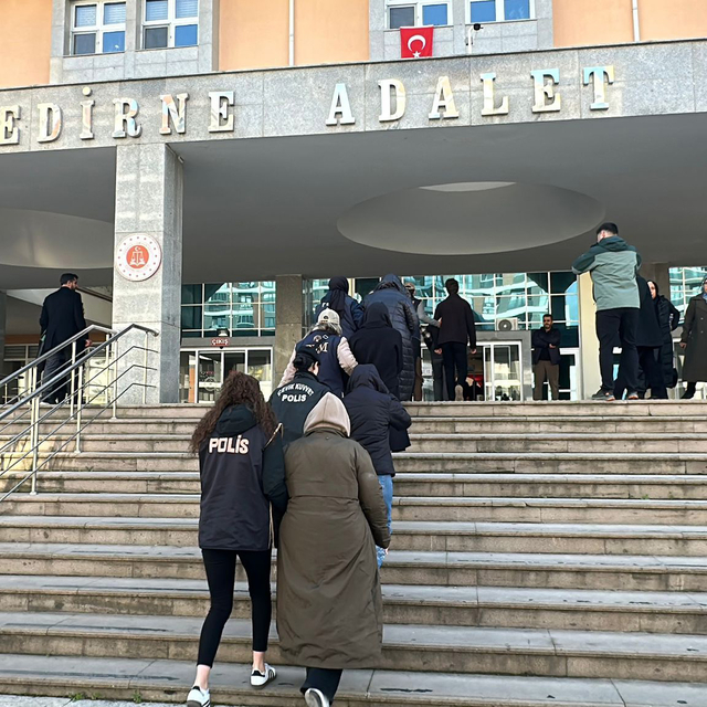 Edirne merkezli 5 ilde gerçekleşen FETÖ operasyonunda 6 tutuklama