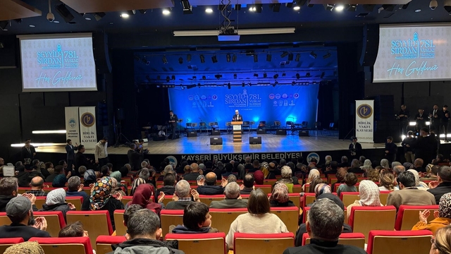 Kayseri'de Tasavvuf Konseri ve Sema Mukabelesi'ne yoğun ilgi
TBMM Milli Savunma Komisyonu Başkanı Hulusi Akar:
"Seyyid Burhaneddin Hazretleri Kayseri için büyük bir övünç kaynağı"