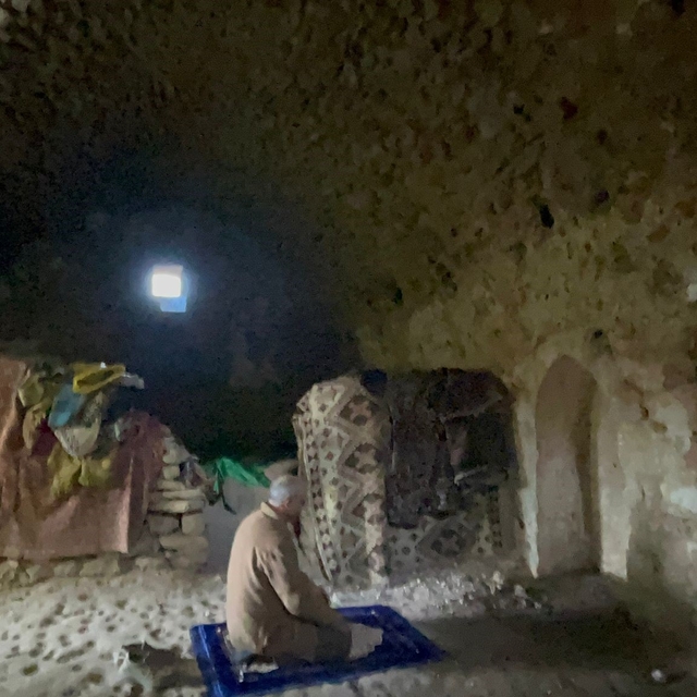 Batman'da Gömek Yaylası'nda yeraltında cami bulundu