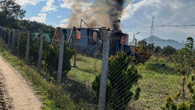 Bilecik'te bağ evinde çıkan yangın söndürüldü