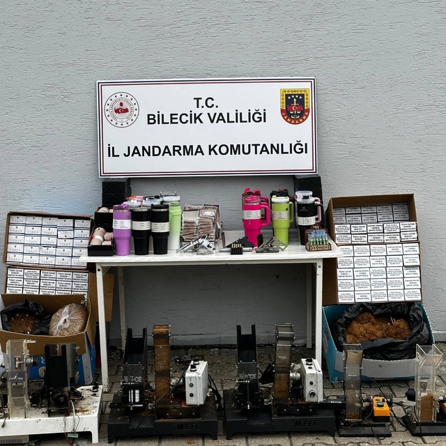 Bilecik'te kaçakçılık operasyonu
