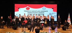 BEUN'da Türkiye Sakatlar Derneği Türk Halk Müziği Topluluğu'ndan Unutulmaz...