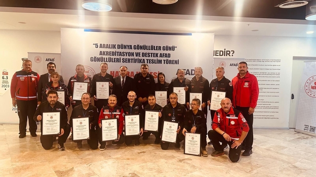 MEM Arama ve Kurtarma ekibi akredite edildi