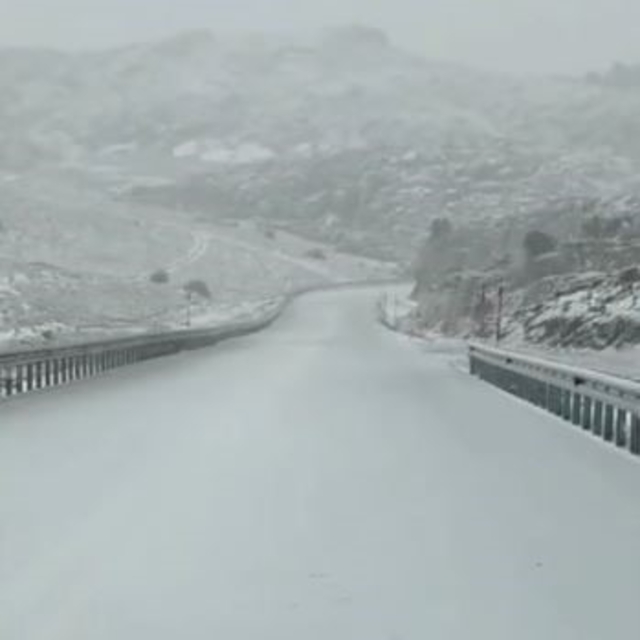 Denizli'nin yüksek kesimlerinde kar yağışı başladı