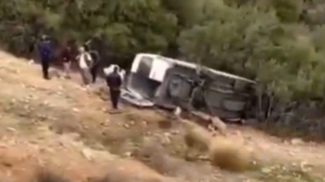 Gaziantep'te tarım işçilerini taşıyan minibüs şarampole uçtu: 1 ölü, 3 ağır yaralı