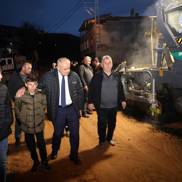 Yahyalı'da Karaköy Mahallesi sıcak asfalt konforuna kavuştu