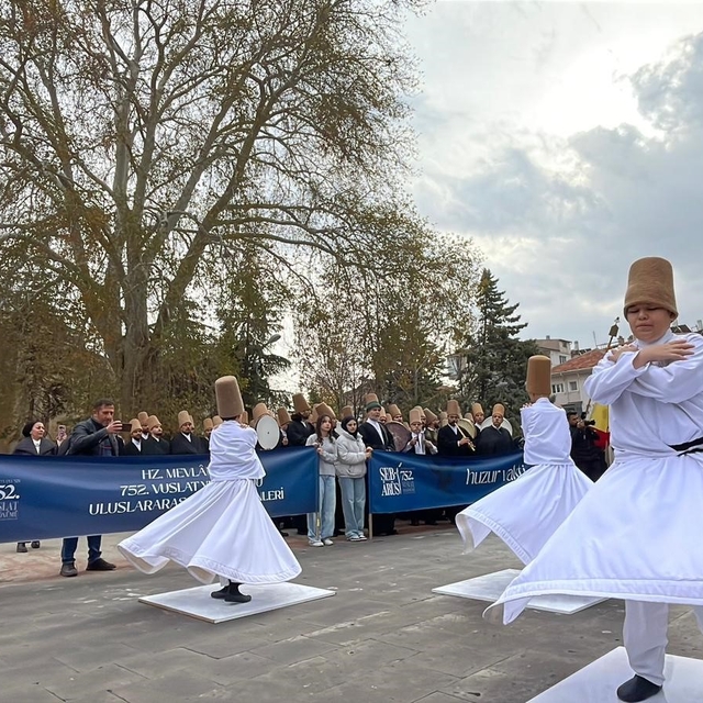 Hazreti Mevlana'yı anma törenleri ilk kez Karaman'dan başladı