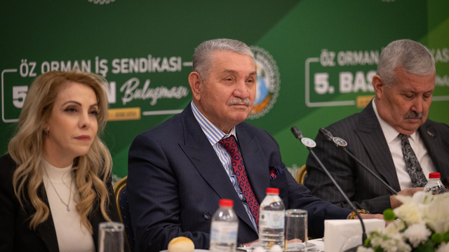 Öz Orman-İş Sendikası Genel Başkanı Aslan, "5. Basın Buluşması"nda konuştu: