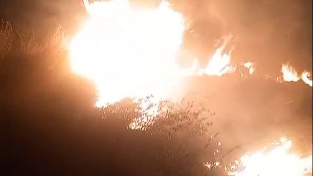 Hatay'da çalılık alanda çıkan yangın söndürüldü