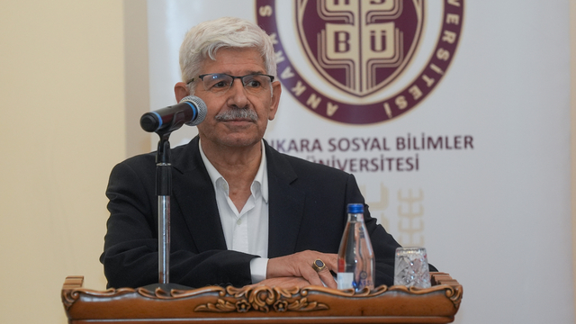 Ankara Sosyal Bilimler Üniversitesinde "Filistin Şiir Şöleni" etkinliği düzenlendi