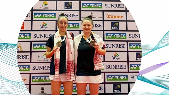 Milli badmintoncular Erçetin ve İnci'den Guwahati Masters'ta bronz madalya