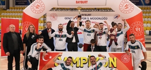 Kurumlar Arası Voleybol Turnuvası'nın şampiyonu Milli Eğitim Müdürlüğü oldu