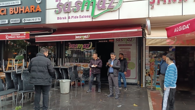 Batman'da börekçide çıkan yangında faciadan dönüldü