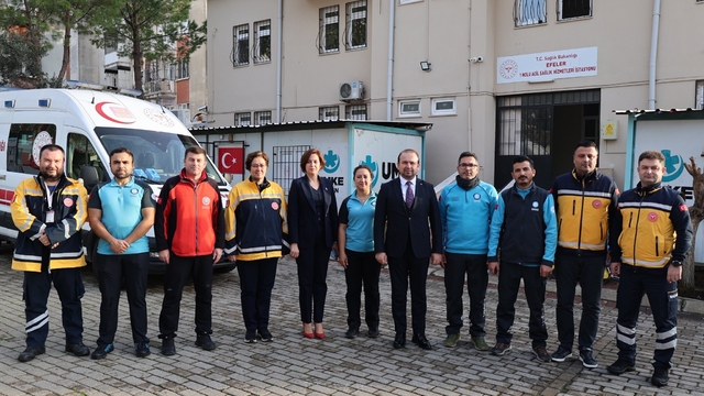 İl Sağlık Müdürü Şenkul UMKE ekibiyle bir araya geldi