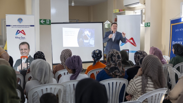 Kadınlara yönelik EVKA eğitimleri Mersin'de yoğun ilgi gördü