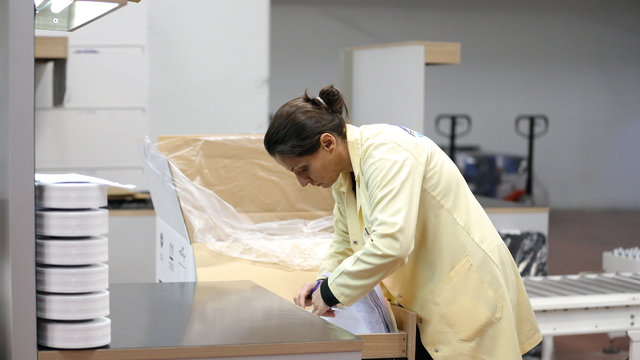 Niğde'de ilk fazı tamamlanan tesiste yıllık 7 bin ton likra üretiliyor