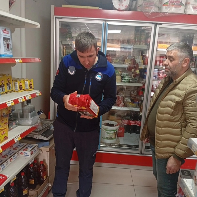 Pınarhisar'da fiyat ve stok denetimi yapıldı