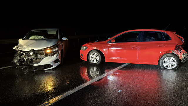 Kaza yapan alkollü sürücü, ağaçlık alana silah saklarken yakalandı