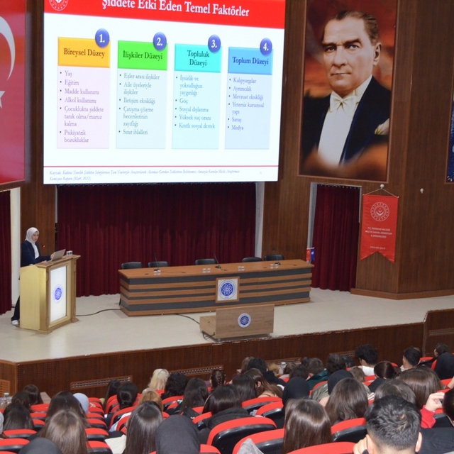 Tekirdağ'da "Şiddete Karşı Sıfır Tolerans" konulu seminer düzenlendi