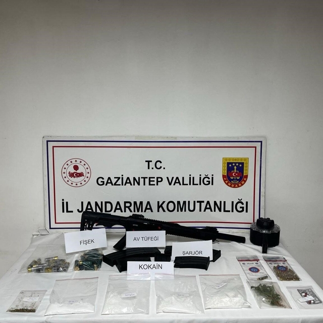 Gaziantep'te jandarmadan organize suç örgütü operasyonu: 3 şahıs tutuklandı