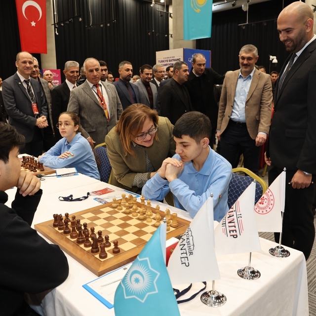 Gaziantep Büyükşehir, Türk dünyasının ilk satranç buluşmasına ev sahipliği...