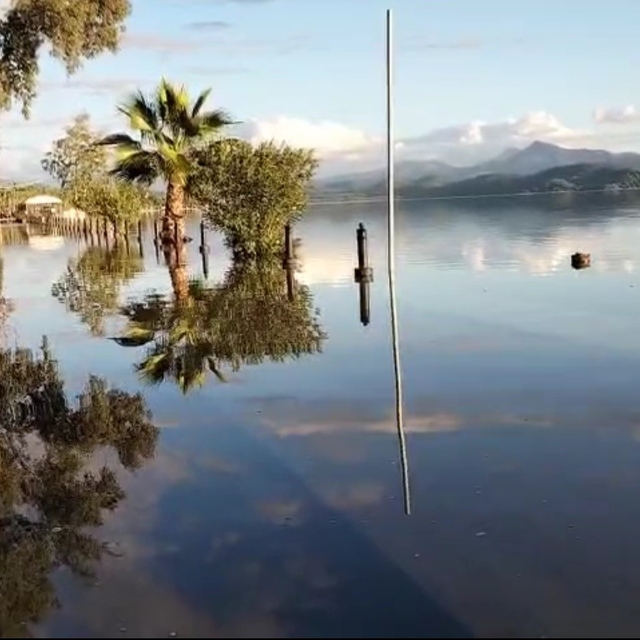 Nam Nam ve Yuvarlak Çayı'nın taşıdığı sular Köyceğiz Gölü'nü taşırdı