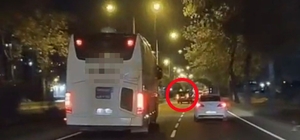 Hafif ticari araçla makas atan sürücüye 14 bin TL para cezası