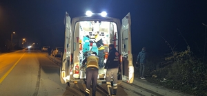 Düzce'de minibüs ile otomobil çarpıştı 3 kişi yaralandı