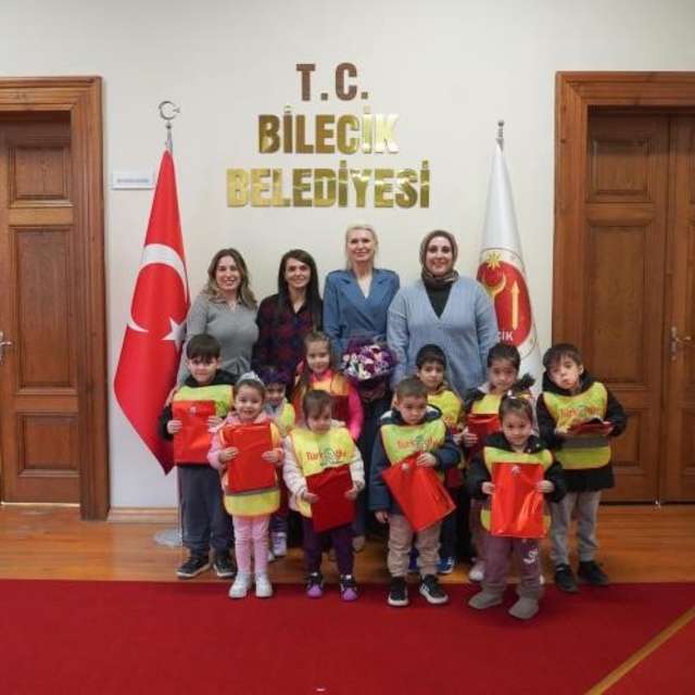 Başkan Subaşı kreş öğrencilerini belediyede ağırladı