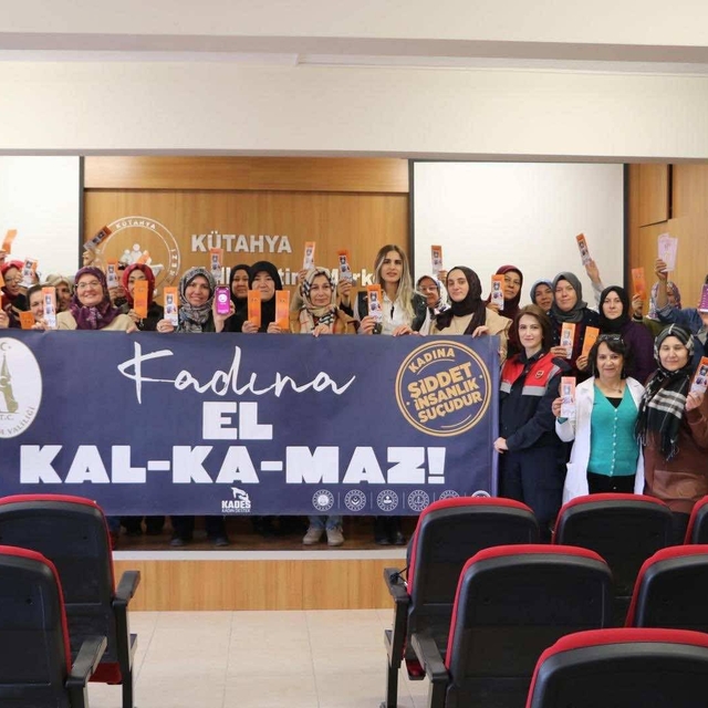 Kütahya'da kadınlara KADES eğitimi